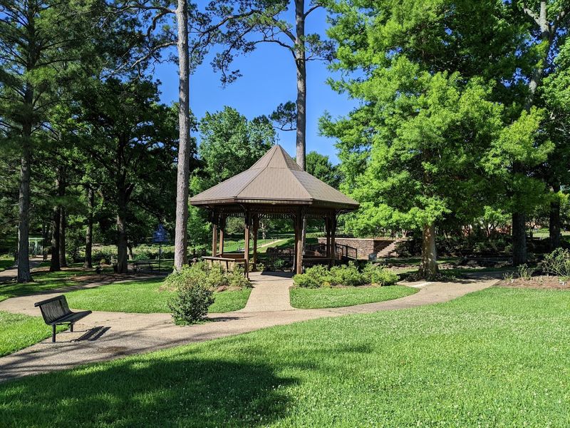 Thousands of Roses Bloom in This Stunning Texas Garden Every Spring Fountains, Gazebos, and Paths