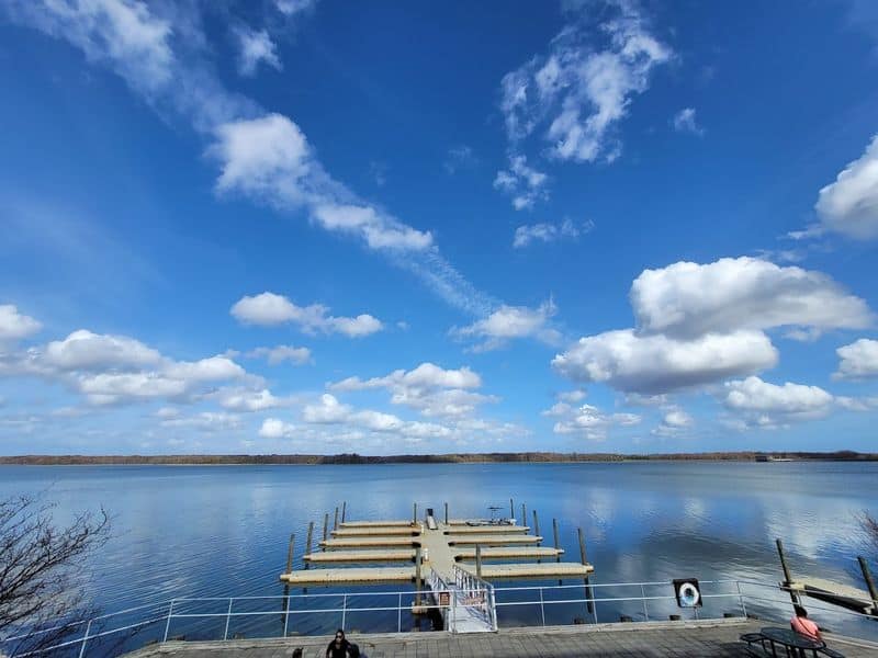 What you’ll see along the water as the trail winds through woods and shoreline