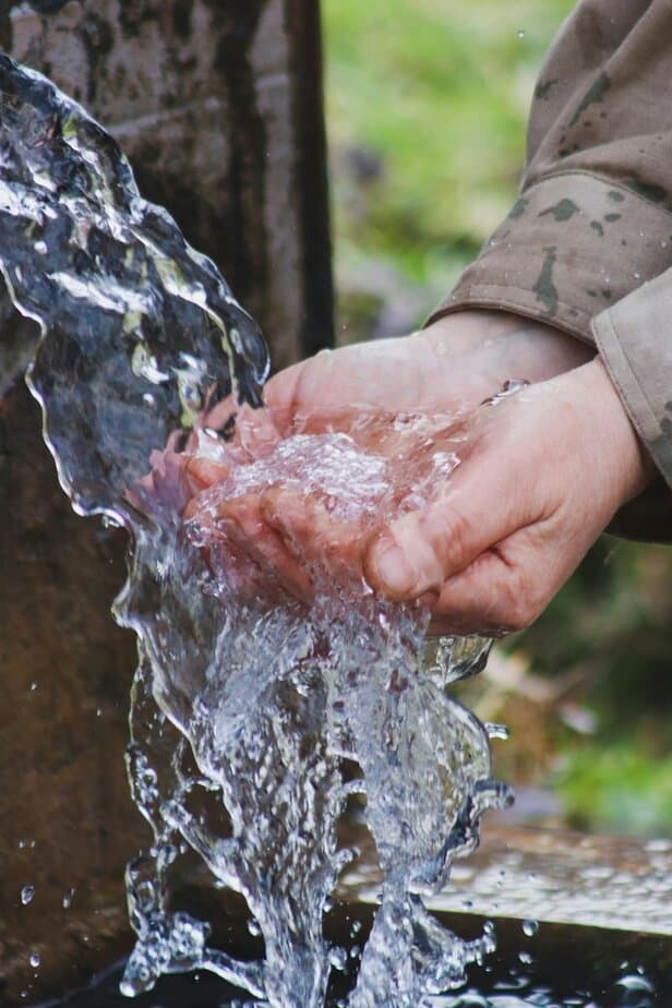 A quick safety note about drinking from natural springs