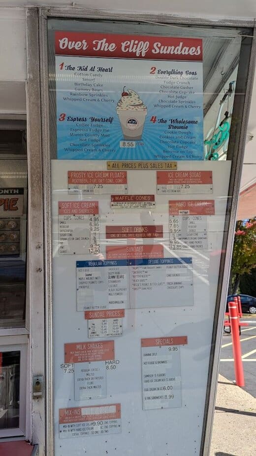 The flavor board is basically a choose-your-own-adventure