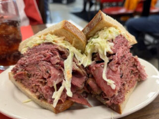 at this classic new jersey deli the sandwiches are still stacked sky high
