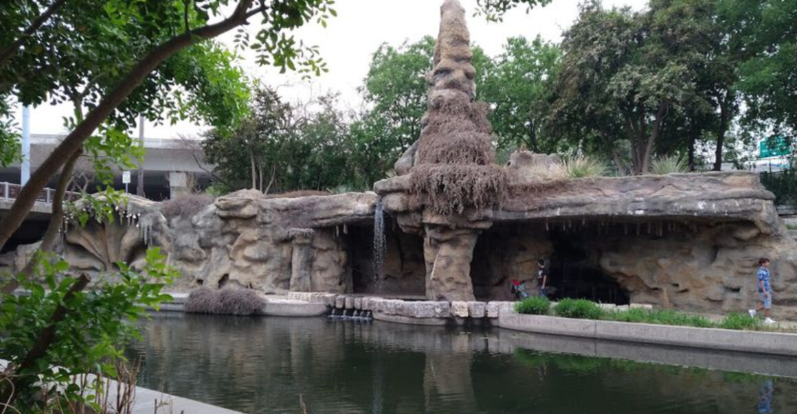 most visitors to the san antonio river walk miss this hidden fairy tale grotto