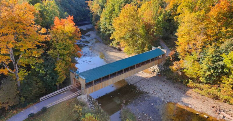 Ohio Is Home To The Longest Covered Bridge In The U.S. (Yes, You Heard That Right)