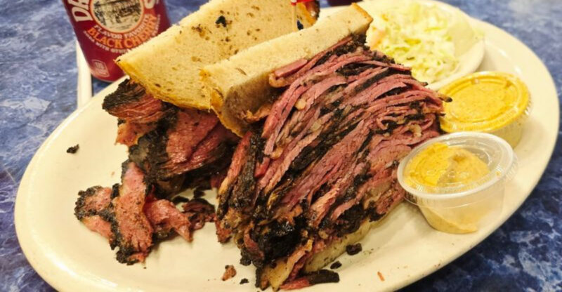 People Drive From All Over New Jersey For The Legendary Reuben At This Old-Timey Deli