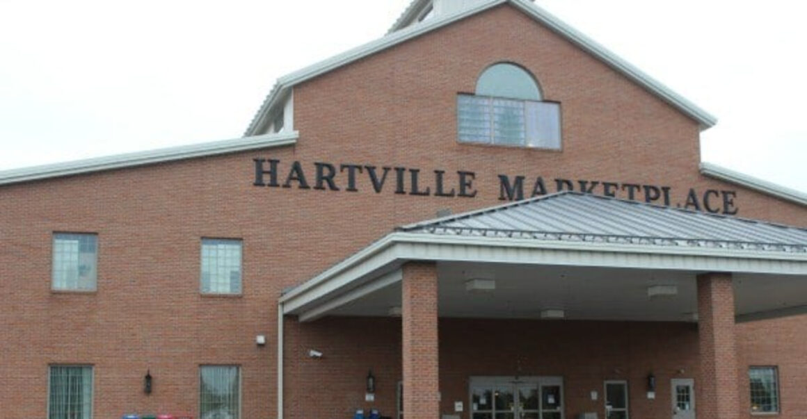 people drive from all over ohio to search for bargains at this massive flea market