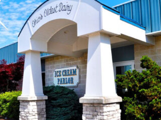 people travel from all over ohio to enjoy this legendary ice cream parlor