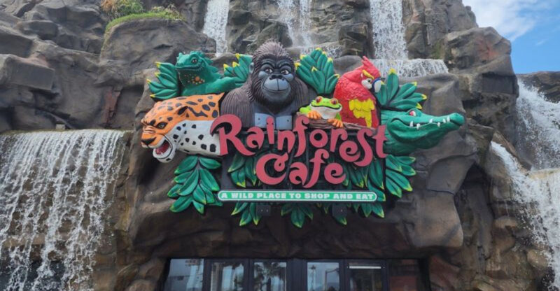 Texas Has the Only Rainforest Café Ride in the World…And It’s Hidden Under the Restaurant