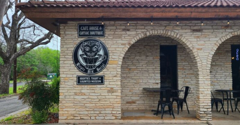 Texas’s Most Unusual Coffee Shop Is a Victorian Gothic Escape Full of Mystery