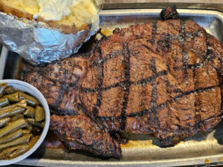 the best ribeye steaks in ohio are found inside this no frills restaurant