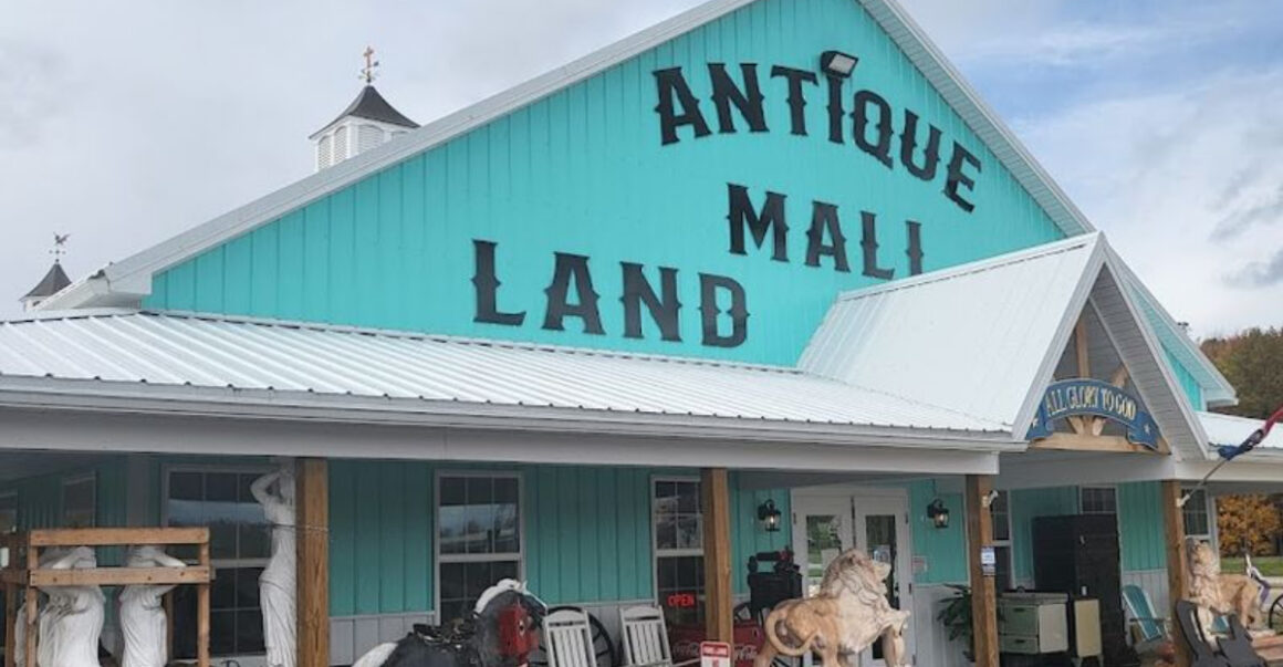 the huge vintage store in ohio where you can fill a whole cart for 45
