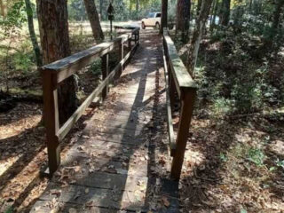 the longest hiking trail in texas is 96 milesand its right outside houston