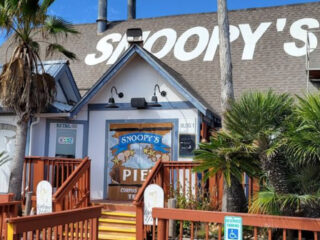 the sunset views at this texas seafood spot might steal the show