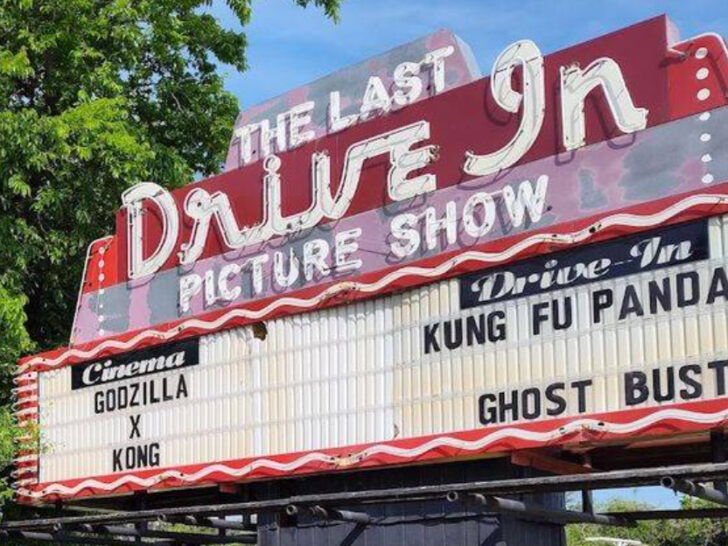 This Charming Texas Drive-In Brings Back the Magic of Movies Under the Stars