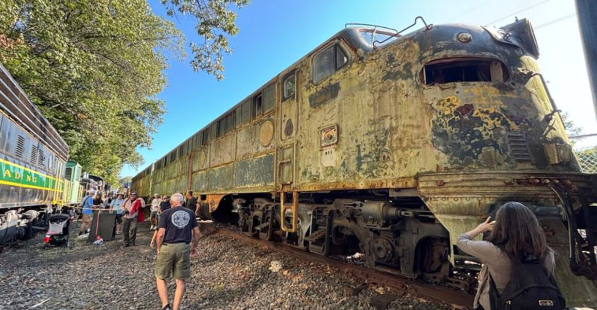 this creepy train yard in new jersey feels like a scene from another time