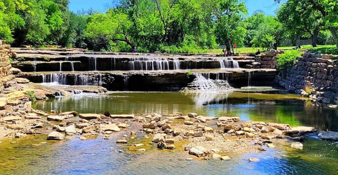 this hidden waterfall looks unreal after a storm