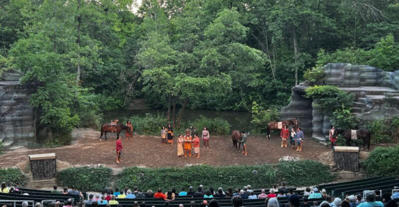 This Outdoor Theater In Ohio Brings History To Life Under The Stars