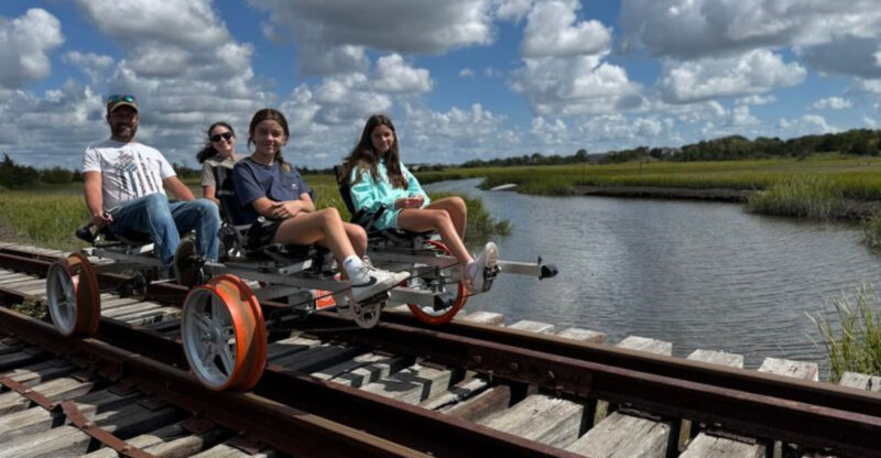 This Scenic New Jersey Railbike Ride Might Be the Best Way to See Cape May
