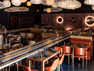 this space themed texas restaurant delivers food on rocket ships yes really