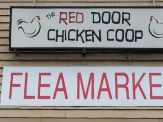 this texas flea market inside a chicken coop is packed with hidden treasures