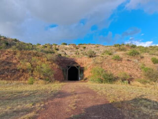 this texas hike leads through a tunnel so dark you cant see a thing