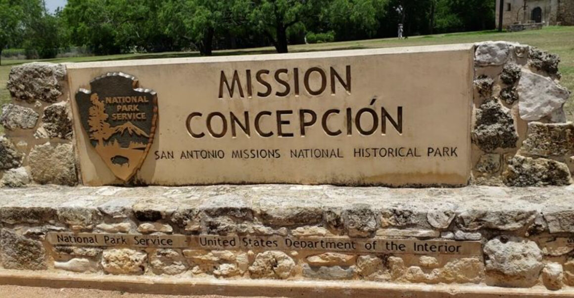 this texas mission still has original frescoes and centuries old stone walls