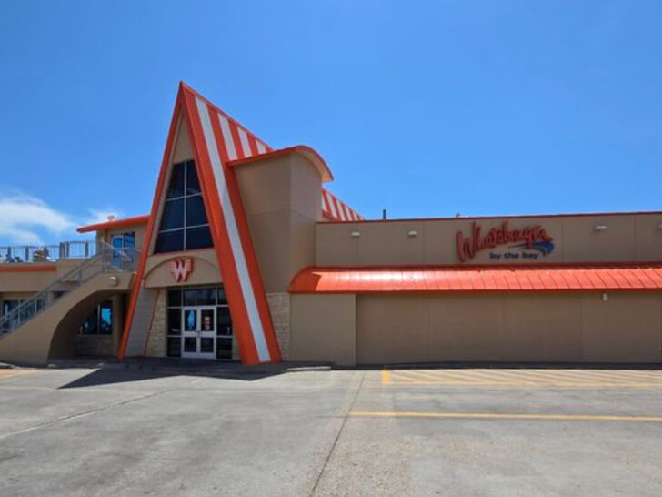This Two-Story Burger Spot by the Bay in Texas Has Views Almost as Good as the Burgers