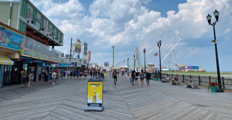 Why Everyone Seems to End Up at This New Jersey Boardwalk on Weekends