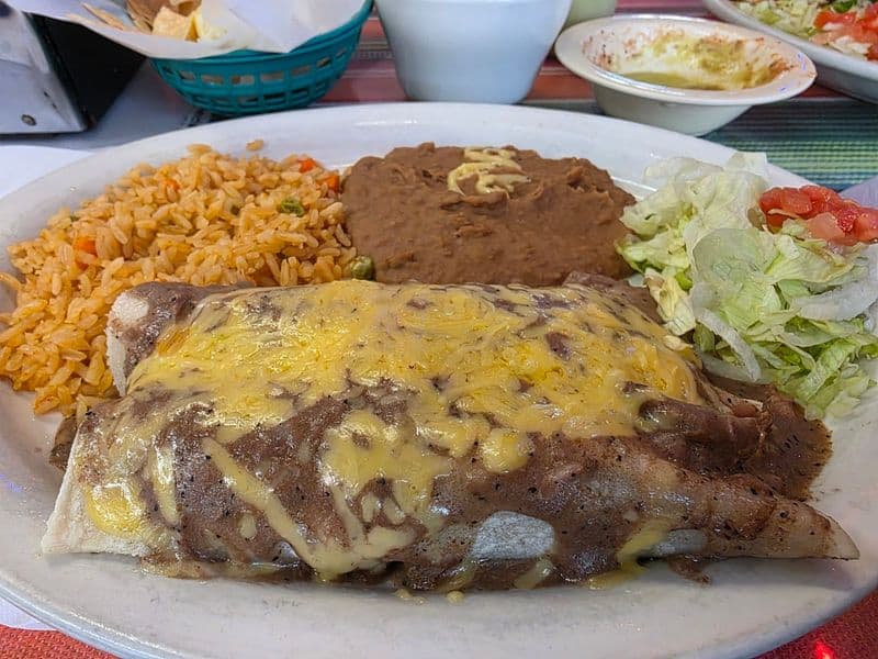 Enchiladas Verdes With A Tamal Bonus