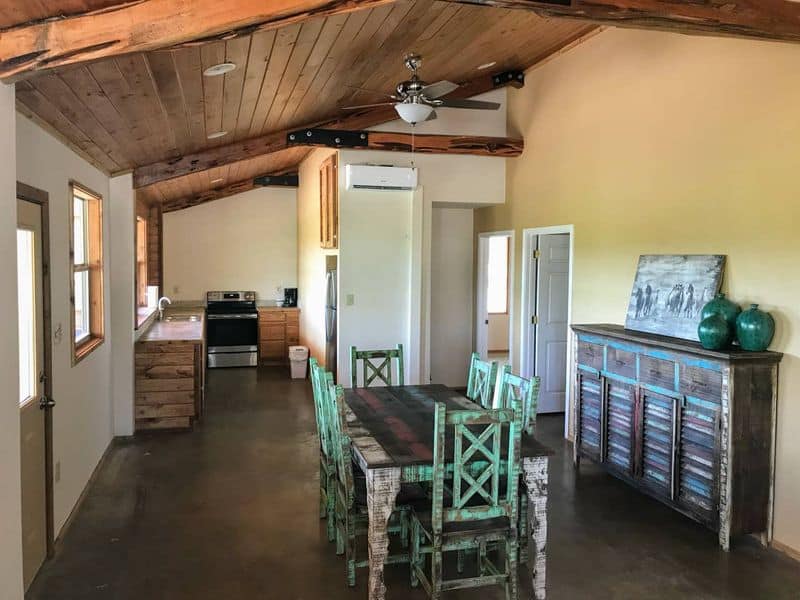 This Hidden Texas River Resort Is the Ultimate Weekend Escape The River Lodge Kitchen and Comforts