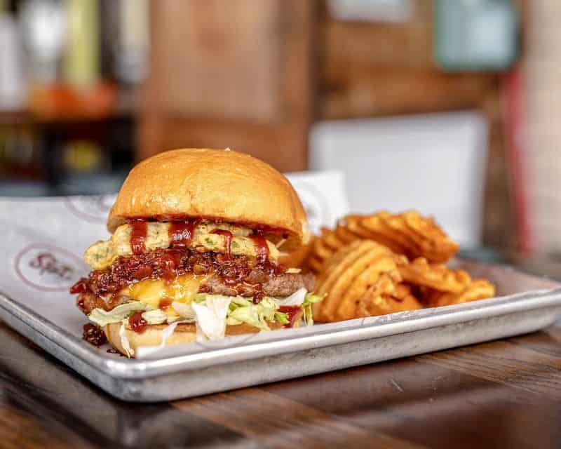 This Laid Back Texas Beach Spot Serves Incredible Food With a Gulf View Signature Smash Burgers