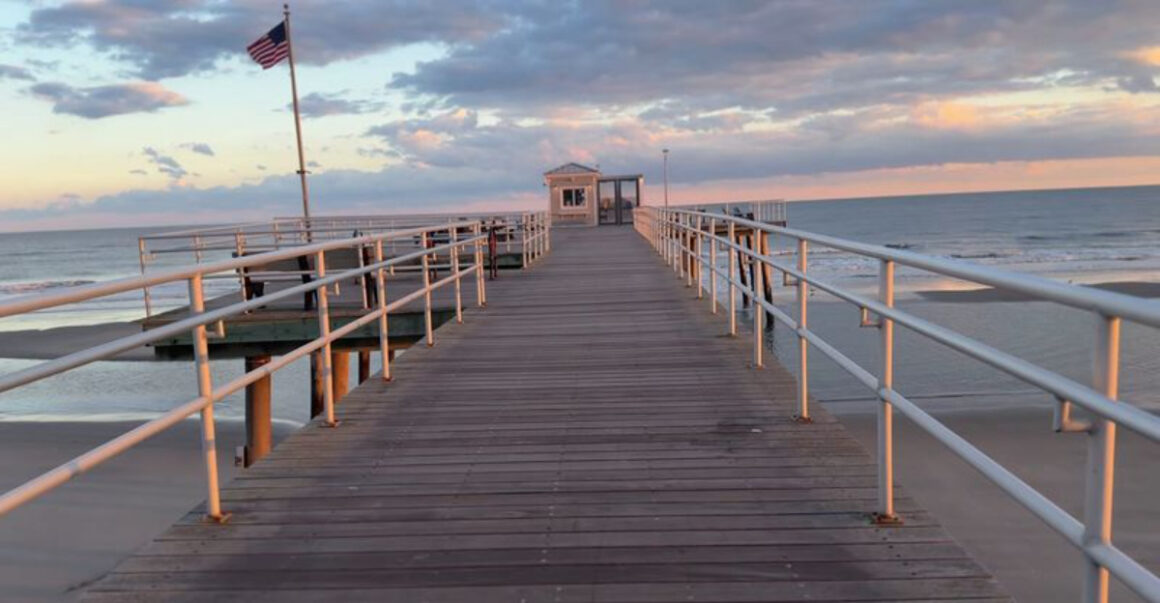 walk 1000 feet into the atlantic at this underrated new jersey shore spot
