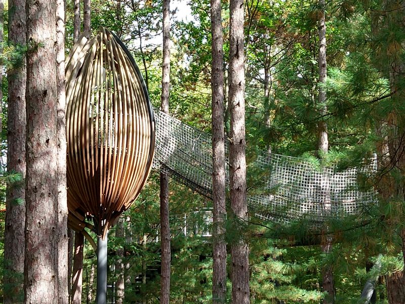 6 Cheap Michigan Day Trips That Feel Like A Splurge For Under $60 Dow Gardens and the Whiting Forest of Dow Gardens, Midland, MI