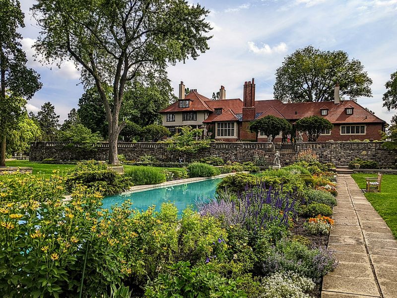6 Cheap Michigan Day Trips That Feel Like A Splurge For Under $60 Cranbrook House & Gardens, Bloomfield Hills, MI