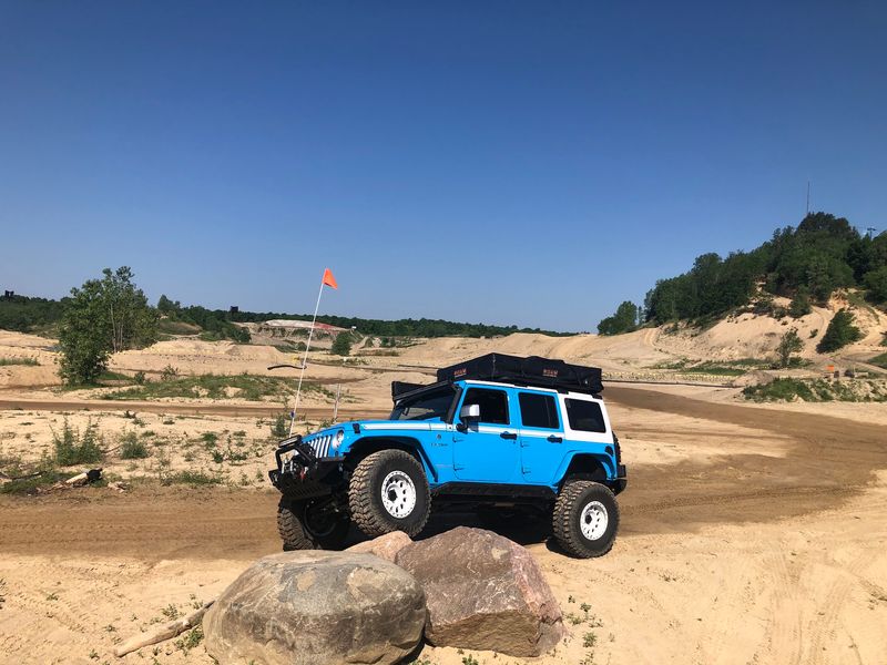 Concrete, Logs, and Tires
