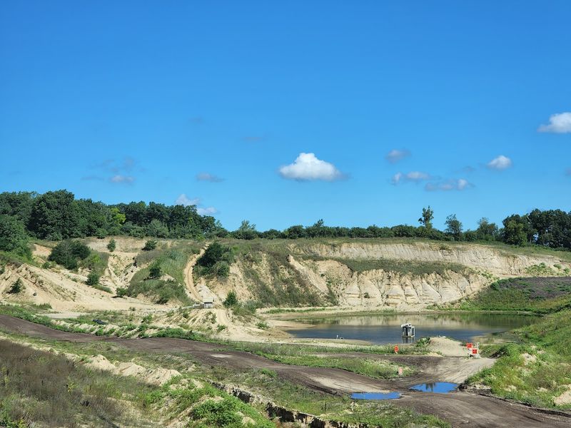 Mud, Sand, and a Race Track