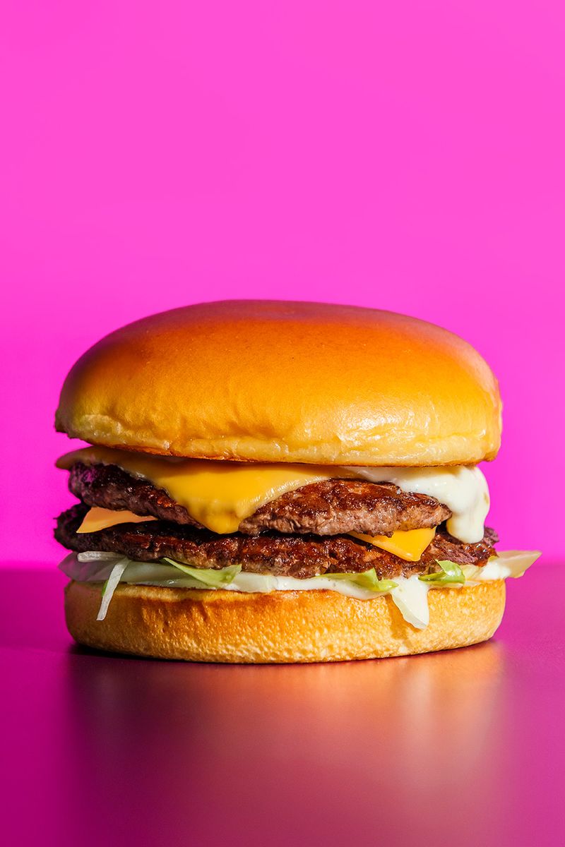 This Haunted-Looking Michigan Diner Serves Burgers And Fries Under A Ghostly Neon Glow The Burger at the Heart of It All