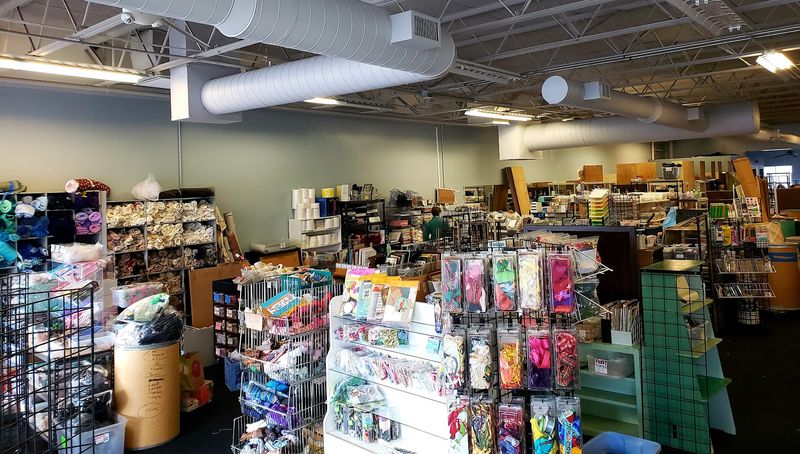 This Michigan Art Store Sells Donated Craft Supplies So Cheap Every Visit Feels Like A Treasure Hunt A Nonprofit Craft Stop on Washtenaw Avenue