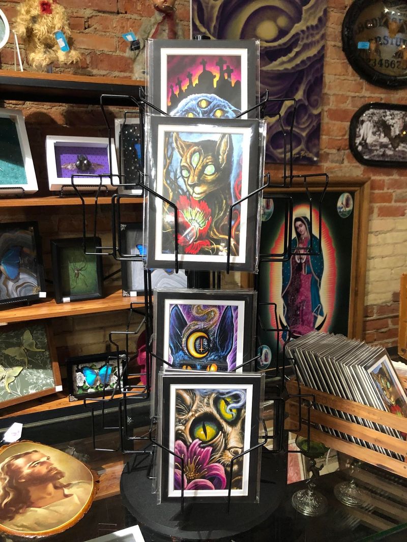 This Spooky Thrift Shop In Michigan Is Packed With Creepy Oddities And Dark Art Collectors Love Price Tags and Thrift Expectations