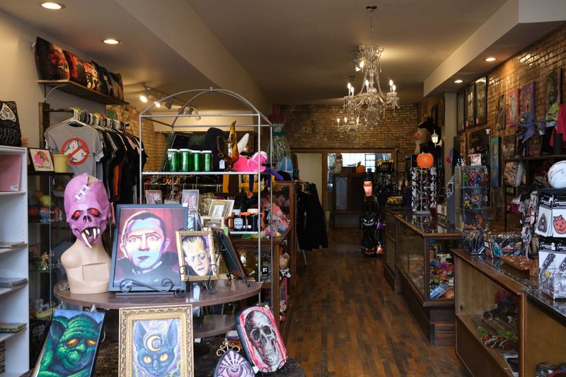 This Spooky Thrift Shop In Michigan Is Packed With Creepy Oddities And Dark Art Collectors Love Two Floors, Two Personalities