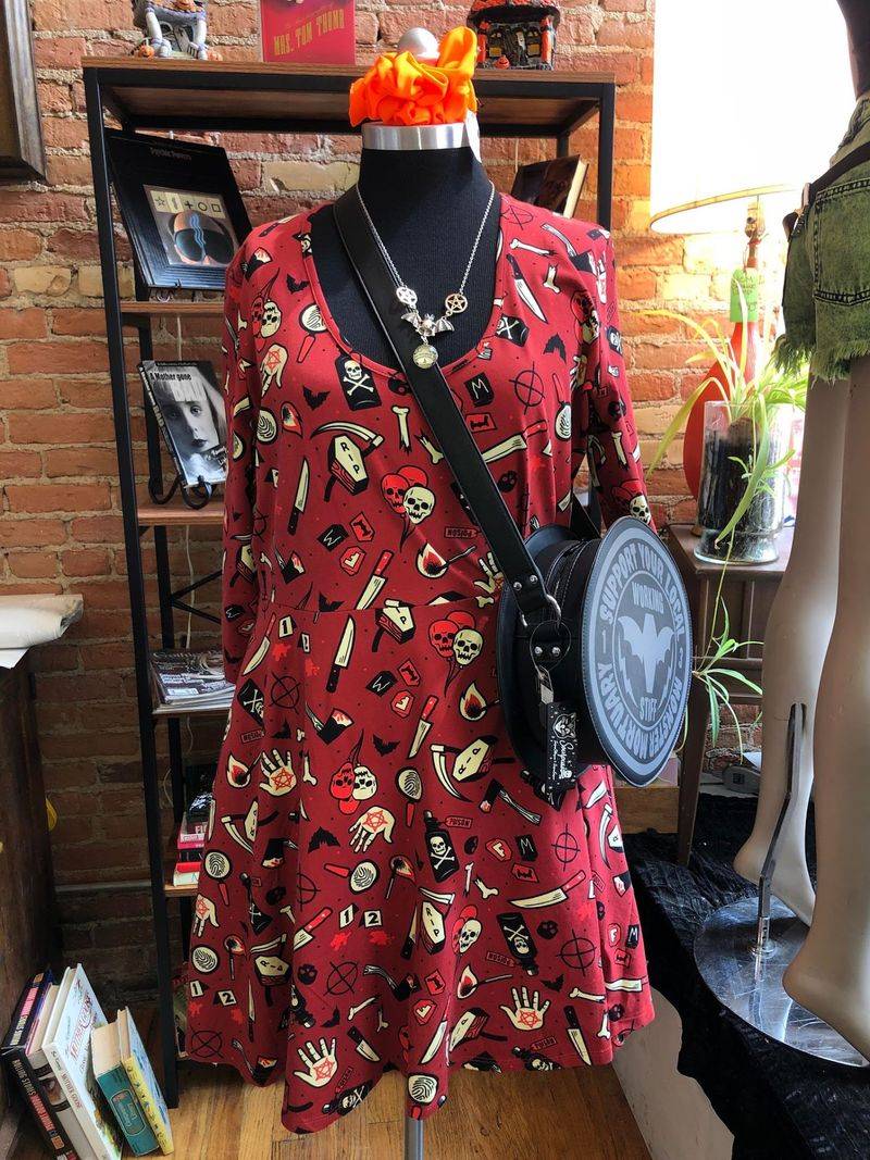 This Spooky Thrift Shop In Michigan Is Packed With Creepy Oddities And Dark Art Collectors Love Vintage Racks for Alt Wardrobes