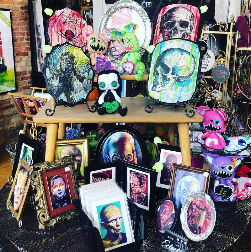 This Spooky Thrift Shop In Michigan Is Packed With Creepy Oddities And Dark Art Collectors Love Gifts Nobody Else Will Bring