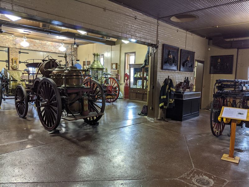 This Under-The-Radar Firefighting Museum In Michigan Is A Free Day Out Kids Talk About For Weeks The Old Firehouse at the Heart of It