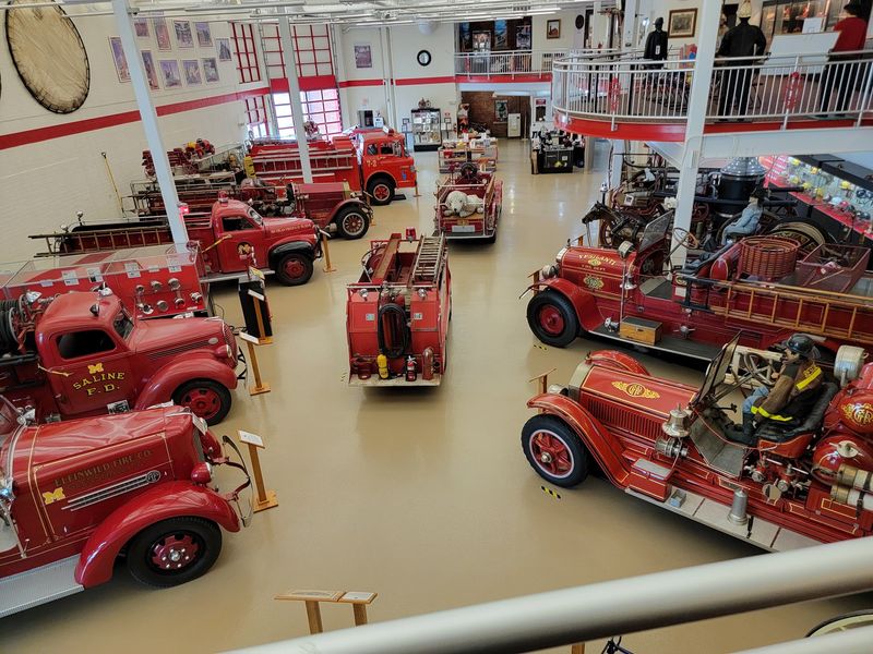 This Under-The-Radar Firefighting Museum In Michigan Is A Free Day Out Kids Talk About For Weeks Twenty-Plus Trucks Across the Decades