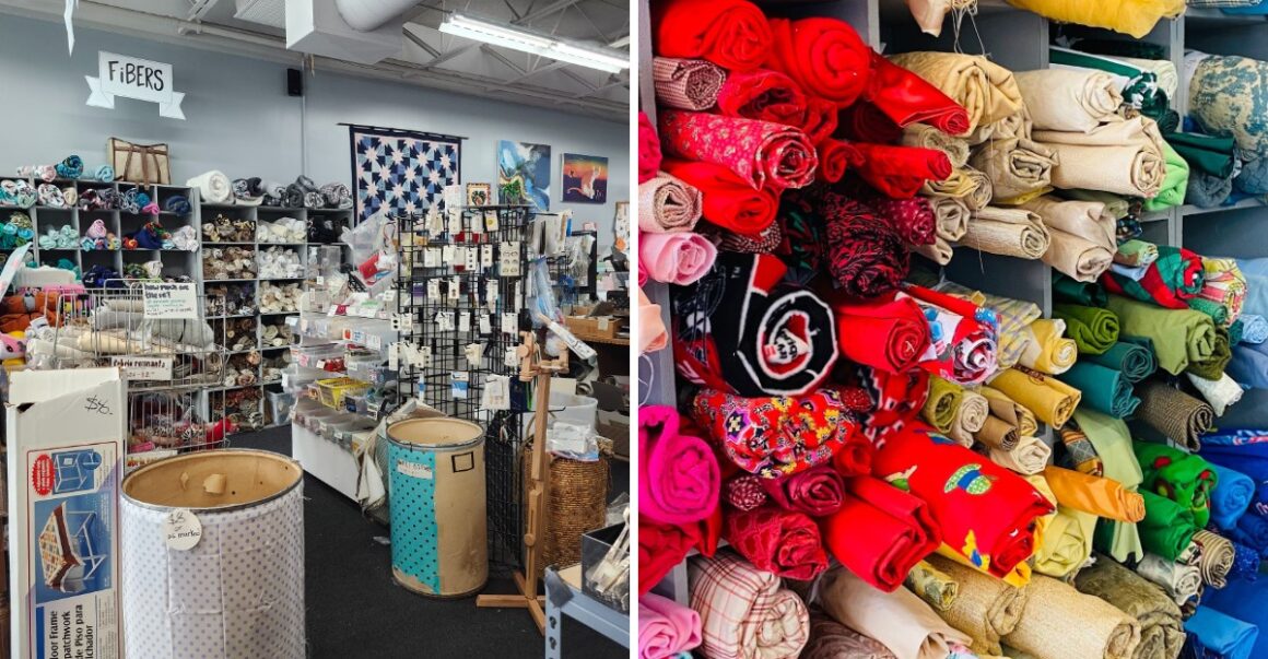 This Michigan Art Store Sells Donated Craft Supplies So Cheap Every Visit Feels Like A Treasure Hunt