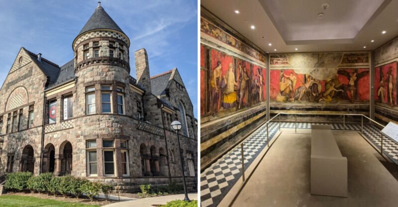 This Free Michigan Museum Puts Life-Sized Pompeii Frescoes Right In Front Of You