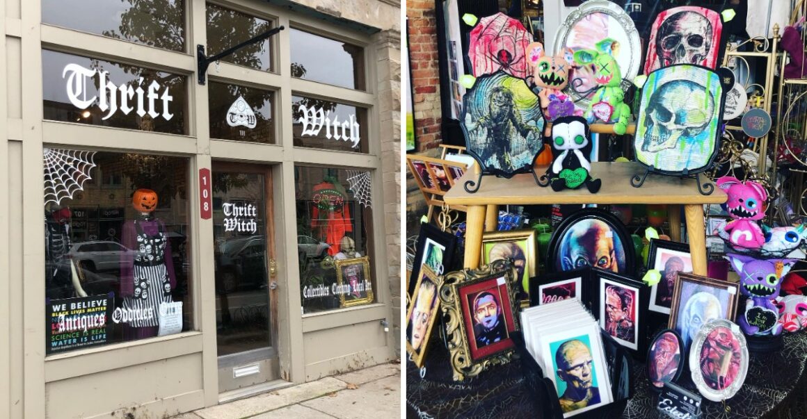 This Spooky Thrift Shop In Michigan Is Packed With Creepy Oddities And Dark Art Collectors Love